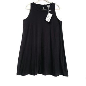 Black Mini Dress A-Line Size 6. New with tag. NWT